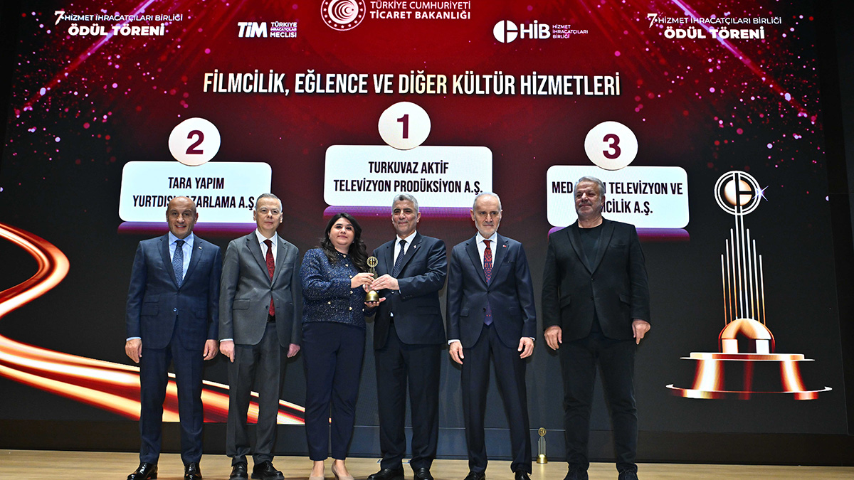 atvdistribution is the Industry Leader at Türkiye’s 2024 Service Export Champions Awards