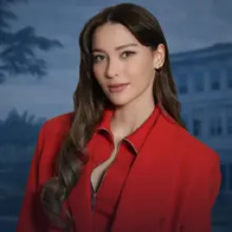Elçin Zehra as Burçin Parsoğlu in Sevdiğim Sensin