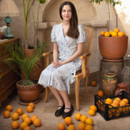 Zehra Kelleci as Gülcan Hozan in Mercan Köşk