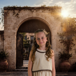 Melisa Duru Ünal as Ege Altay in Anne Yarısı