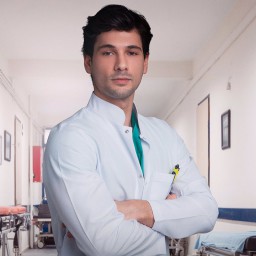 Deniz Can Aktaş as Dr. Ömer Özen in Kasaba Doktoru