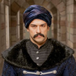 Burak Özçivit as Malkoçoğlu Bali Bey in Muhteşem Yüzyıl